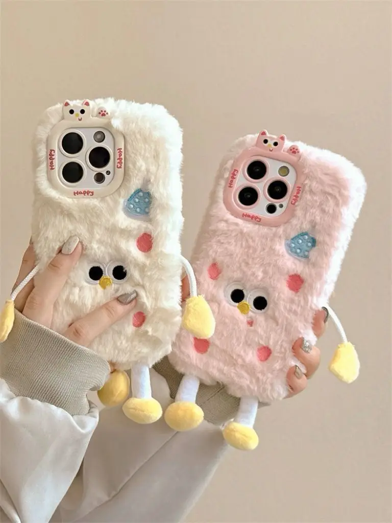 This Adorable, Autumn And Winter-themed Monster Phone Case Is Suitable For iPhone 17, 16, 15, 14, and 13 Pro Max.
This Adorable, Autumn And Winter-themed Monster Phone Case Is Suitable For iPhone 17, 16, 15, 14, and 13 Pro Max.