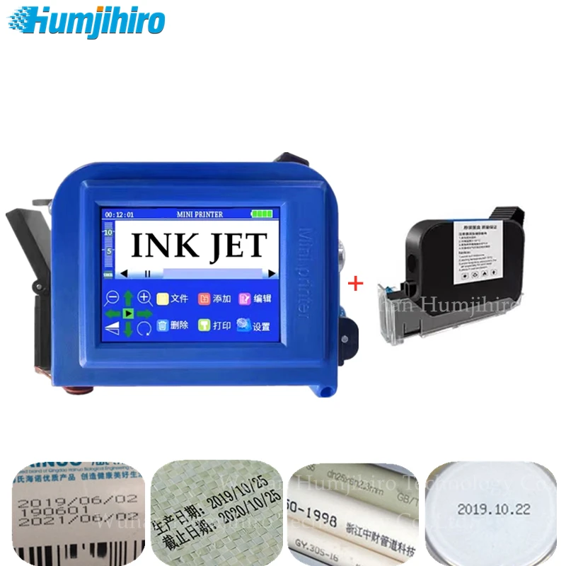 25.4mm Mini Printer Portable Handheld Inkjet Printer Touch Thermal Inkjet Printer Clothes Variable QR Barcode Code Date Logo
25.4mm Mini Printer Portable Handheld Inkjet Printer Touch Thermal Inkjet Printer Clothes Variable QR Barcode Code Date Logo