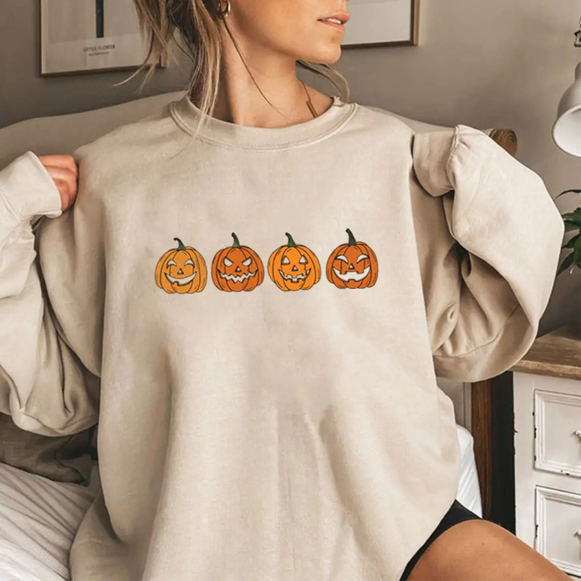 Cross-border Amazon Couple's Halloween Evil Pumpkin Head Hoodie, Funny Printed Fashionable Party Hoodie
Cross-border Amazon Couple's Halloween Evil Pumpkin Head Hoodie, Funny Printed Fashionable Party Hoodie