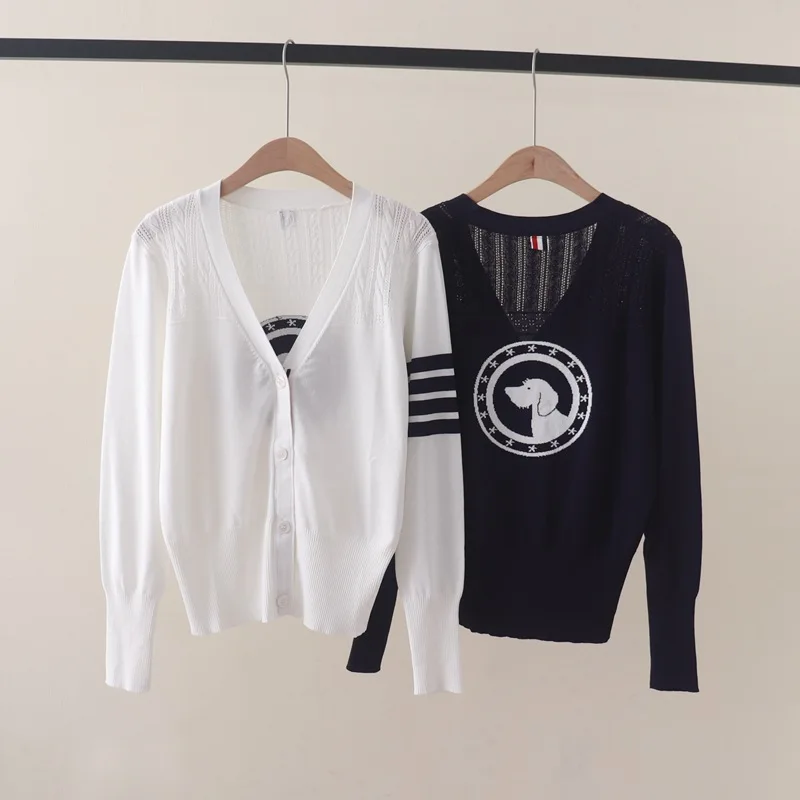 Summer NewtbXINGX Puppy Hollow-out Ice Silk Knitted Cardigan Women's Sweater Short Outer Wear Coat Thin
Summer NewtbXINGX Puppy Hollow-out Ice Silk Knitted Cardigan Women's Sweater Short Outer Wear Coat Thin