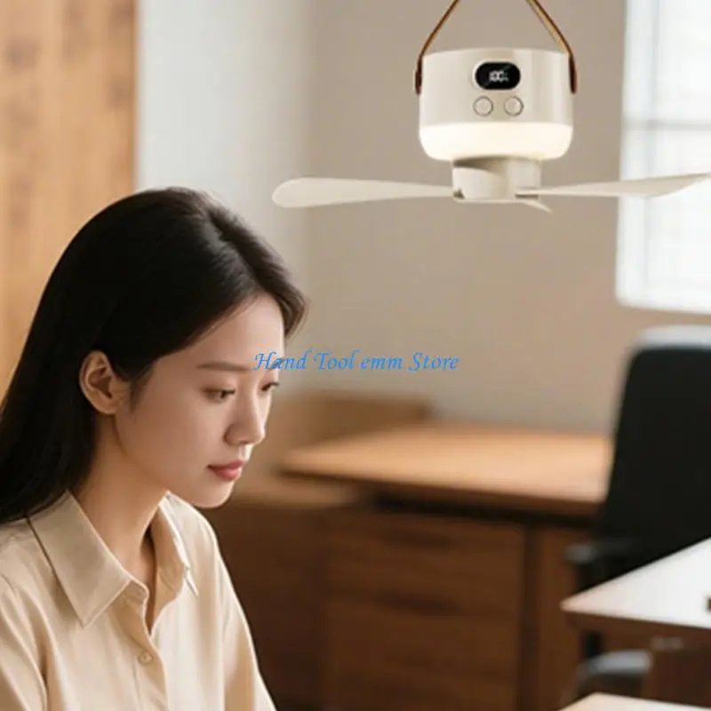 H37F ABS Plastic Quiet Hanging Fan With LCD Display Screen For Bedroom Study
H37F ABS Plastic Quiet Hanging Fan With LCD Display Screen For Bedroom Study