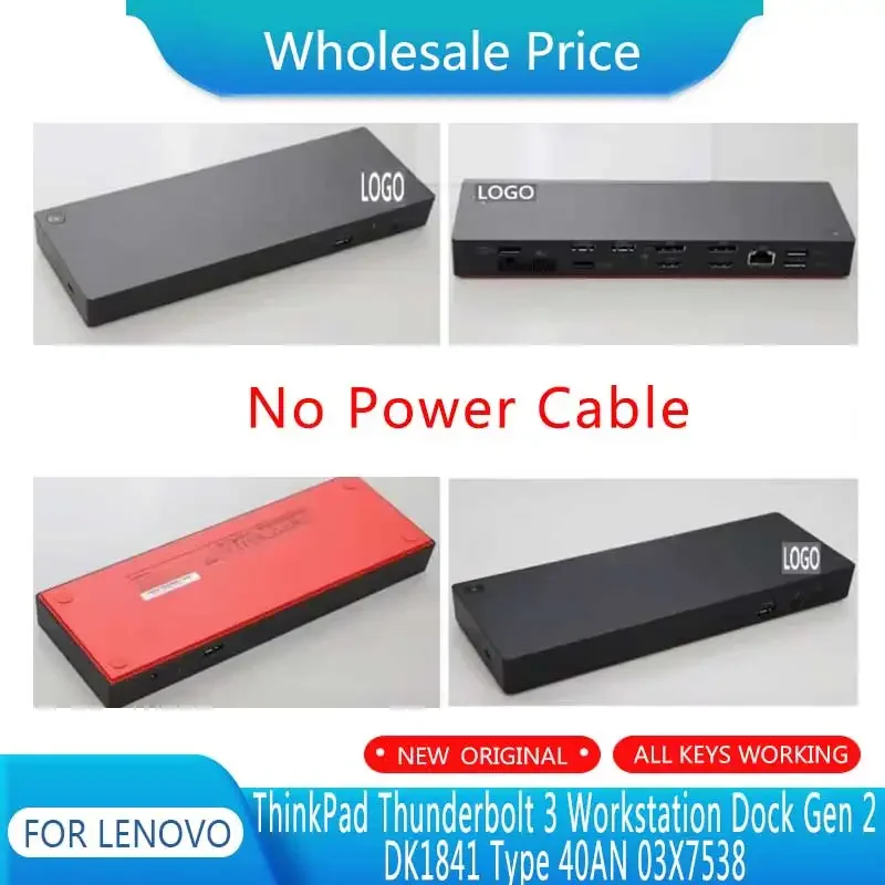 Новая док-станция для рабочей станции Lenovo ThinkPad Thunderbolt 3, Gen 2, DK1841, тип 40AN 03X7538, подходит для ThinkPad X13 T14 X390
Новая док-станция для рабочей станции Lenovo ThinkPad Thunderbolt 3, Gen 2, DK1841, тип 40AN 03X7538, подходит для ThinkPad X13 T14 X390