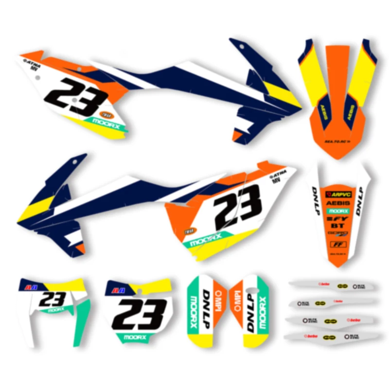 Powerzone Custom Team Graphics Decal Stickers for KTM SX SXF 2016 2017 2018 EXC XCW 2017 2018 2019 125 200 350 500cc
Powerzone Custom Team Graphics Decal Stickers for KTM SX SXF 2016 2017 2018 EXC XCW 2017 2018 2019 125 200 350 500cc