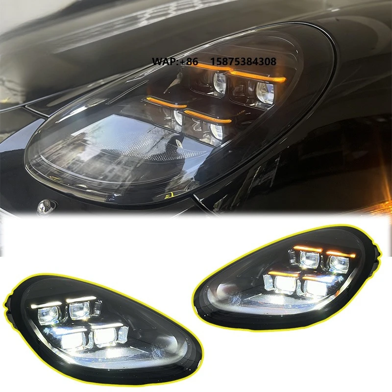 SJC Newest Design for Boxster Cayman 987 987.2 Upgrade to 2025 Style Headlight Assembly 09-12 Modified LED Headlight
SJC Newest Design for Boxster Cayman 987 987.2 Upgrade to 2025 Style Headlight Assembly 09-12 Modified LED Headlight