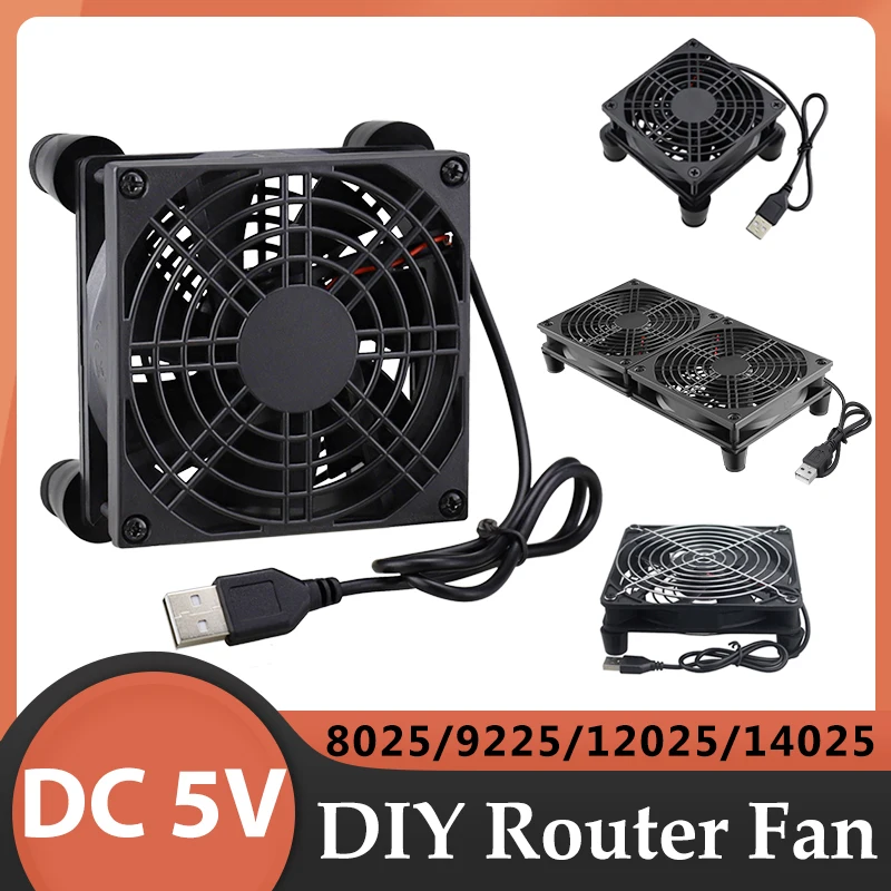 Gdstime 120MM USB Fan 140mm DIY Router Fan DC 5V Laptop Cooling Fan 92/80MM Fan Radiator Fan Ball TV Box Fan With Fan Controller
Gdstime 120MM USB Fan 140mm DIY Router Fan DC 5V Laptop Cooling Fan 92/80MM Fan Radiator Fan Ball TV Box Fan With Fan Controller