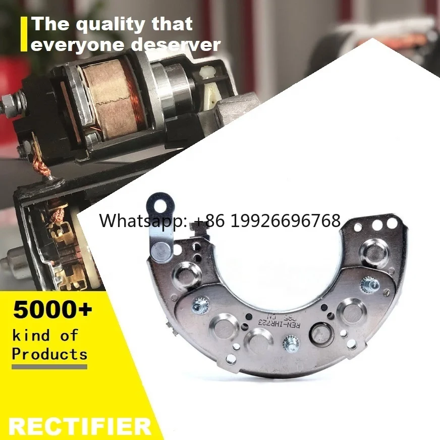 CAR ALTERNATOR RECTIFIER 2323009W01 2323016A00 2323018A00 23230E3200 23230V6601 2323202N09 Alternator Diode
CAR ALTERNATOR RECTIFIER 2323009W01 2323016A00 2323018A00 23230E3200 23230V6601 2323202N09 Alternator Diode