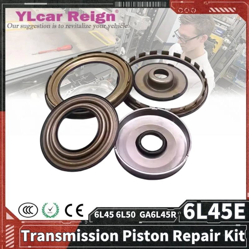6L45 6L50 6L45E 6L50E GA6L45R Automatic Transmission Piston Repair Kit Overhaul Kit For Bmw Cadillac GMC Car Accessories
6L45 6L50 6L45E 6L50E GA6L45R Automatic Transmission Piston Repair Kit Overhaul Kit For Bmw Cadillac GMC Car Accessories