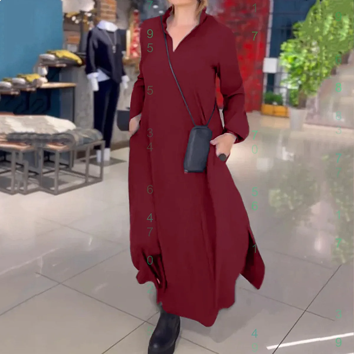 V Neck Long Sleeve Dress Women Solid Color Spring Summer Loose Dresses Casual Jumpsuit Matching Set Evening Dress
V Neck Long Sleeve Dress Women Solid Color Spring Summer Loose Dresses Casual Jumpsuit Matching Set Evening Dress
