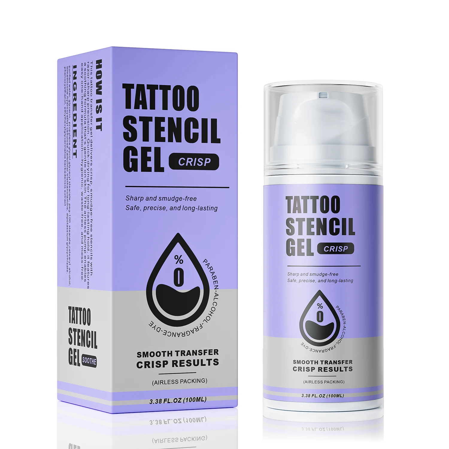 Tattoo Transfer Cream Stencil Gel Long Lasting Stencil Primer Solution for Clear Pattern Skin Friendly Tattoo Accessories
Tattoo Transfer Cream Stencil Gel Long Lasting Stencil Primer Solution for Clear Pattern Skin Friendly Tattoo Accessories