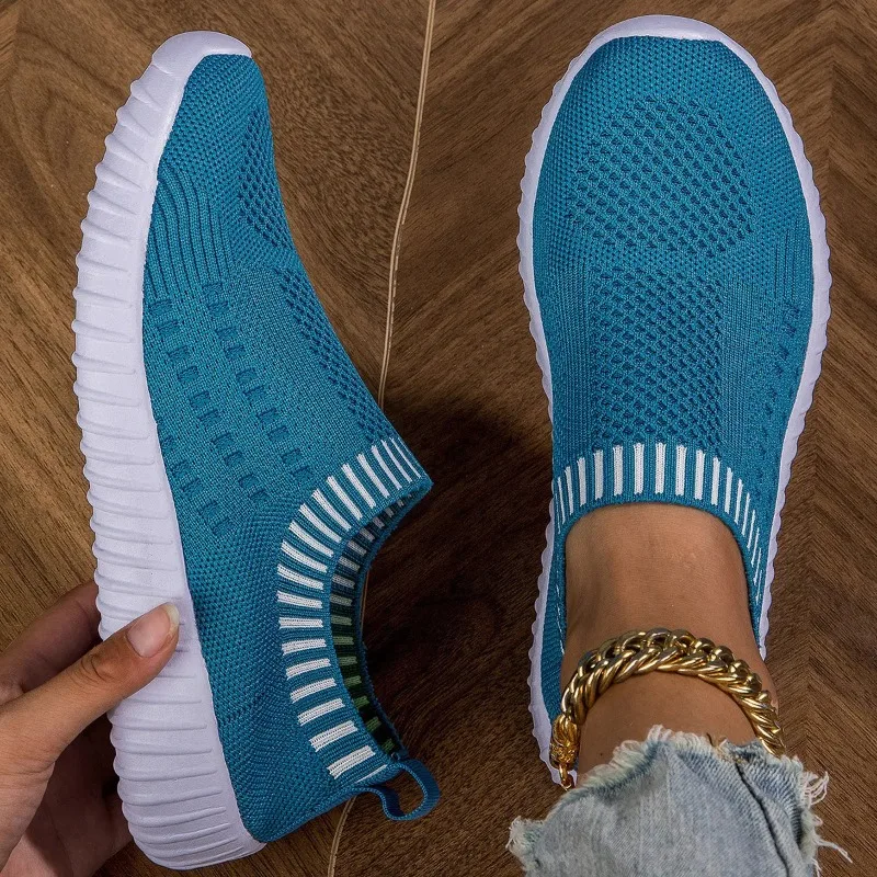 Women's Breathable Knit Sneakers Casual Lace Up Outdoor Shoes Lightweight Mesh Low Top Shoes
Women's Breathable Knit Sneakers Casual Lace Up Outdoor Shoes Lightweight Mesh Low Top Shoes