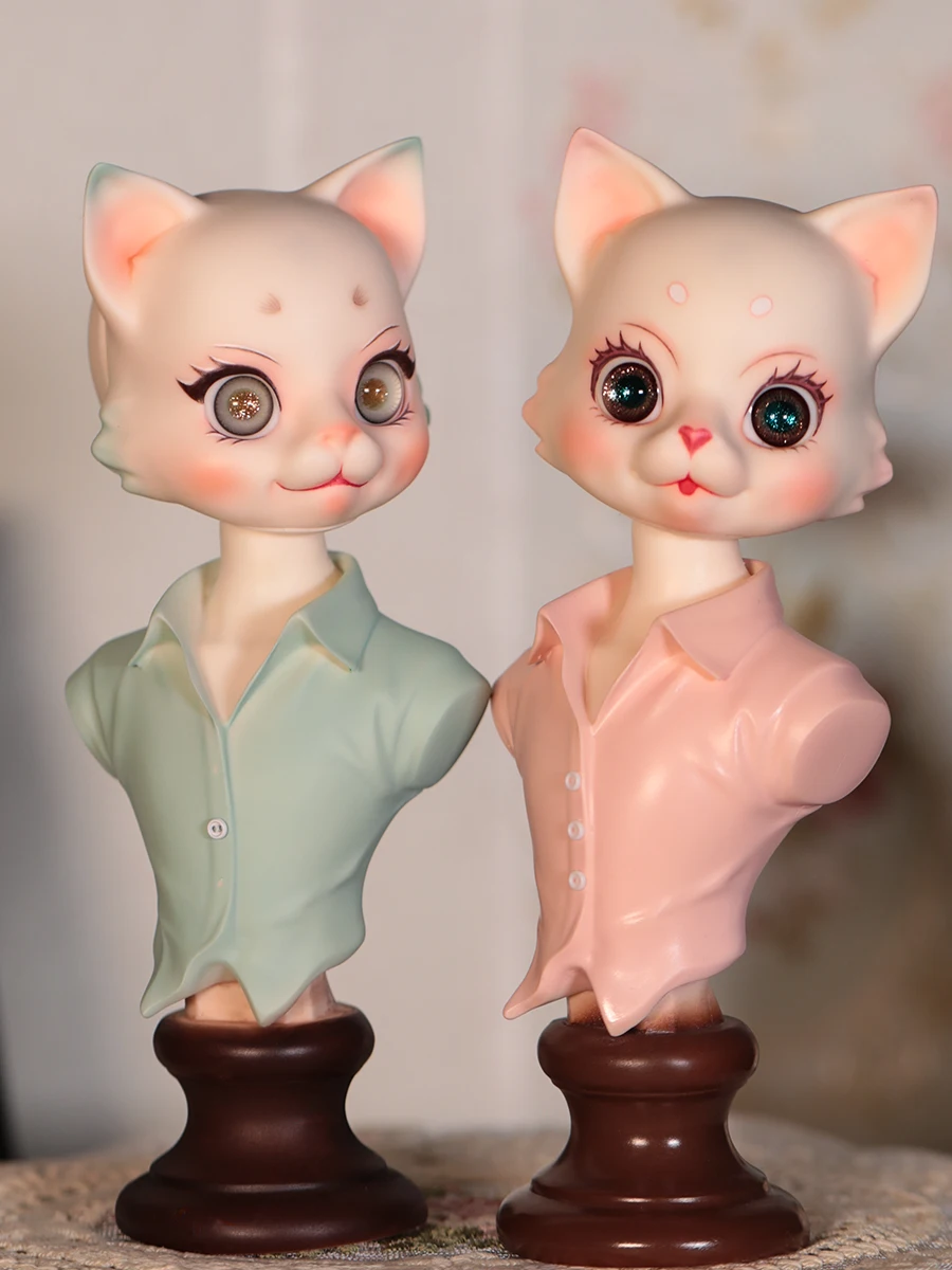 Bjd 1/6 кукла кошачья голова украшения аутентичные sd животное кошка смола шарнир кукольный стол новые продукты
Bjd 1/6 кукла кошачья голова украшения аутентичные sd животное кошка смола шарнир кукольный стол новые продукты