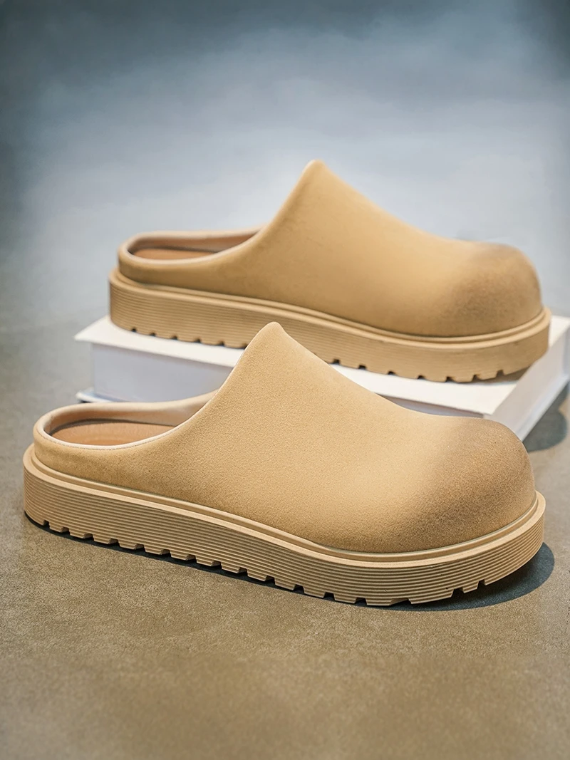 Men's Summer Outdoor Anti-slip Thick Bottom Slip-on Office Birkenshoes Slipper Casual Slip-resistant TPR Heel Summer Shoes
Men's Summer Outdoor Anti-slip Thick Bottom Slip-on Office Birkenshoes Slipper Casual Slip-resistant TPR Heel Summer Shoes