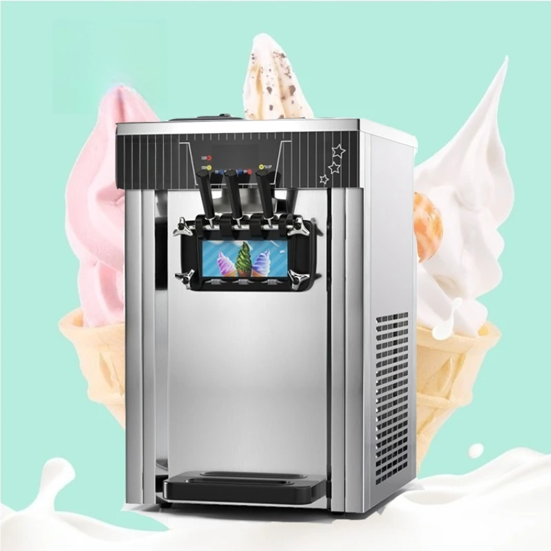 3 flavors of frozen yogurt machine, freezer countertop freezer ice cream , soft serve ice cream machine
3 flavors of frozen yogurt machine, freezer countertop freezer ice cream , soft serve ice cream machine