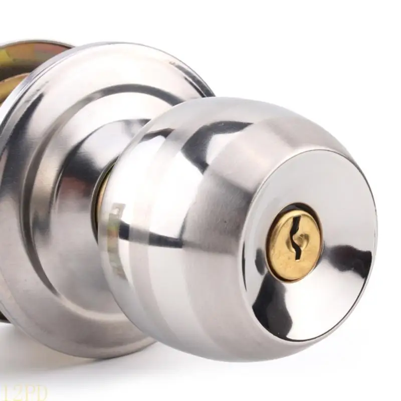 12PD Round Door Knobs Knobset with Keys Interior Door Handles Round Door Knobset Handle for Entrance Passages Lock Enduring
12PD Round Door Knobs Knobset with Keys Interior Door Handles Round Door Knobset Handle for Entrance Passages Lock Enduring