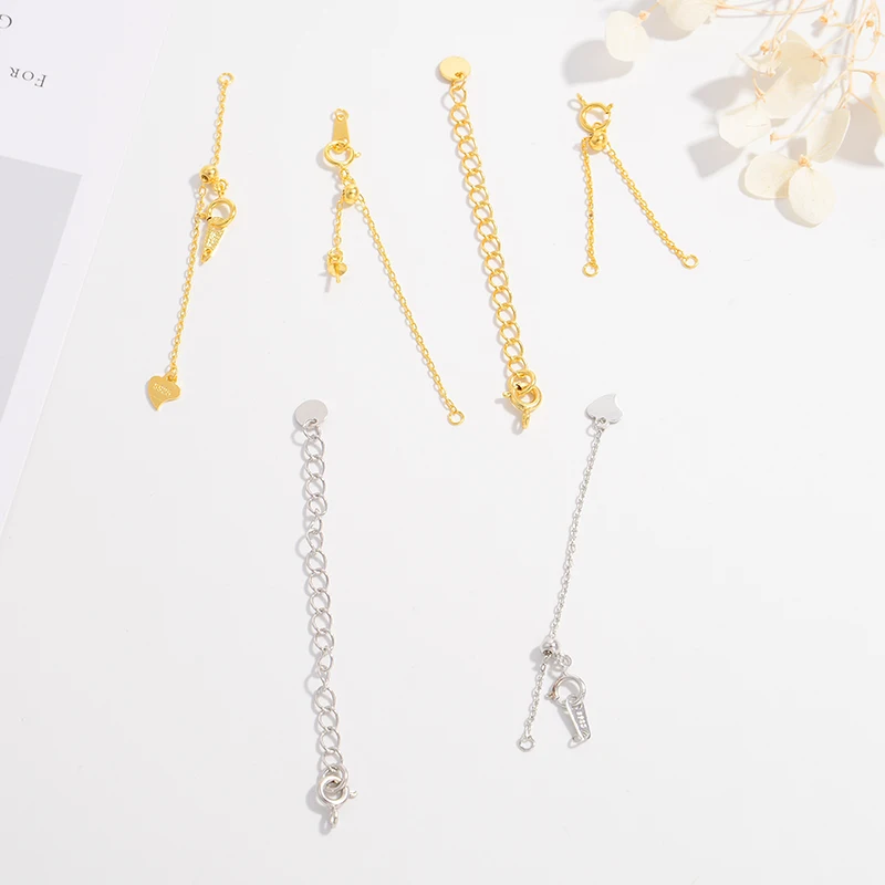 S925 Sterling Silver Extension Chain forNecklace Bracelet,Tail Extender DIY Jewelry Accessory Supplies SL8
S925 Sterling Silver Extension Chain forNecklace Bracelet,Tail Extender DIY Jewelry Accessory Supplies SL8