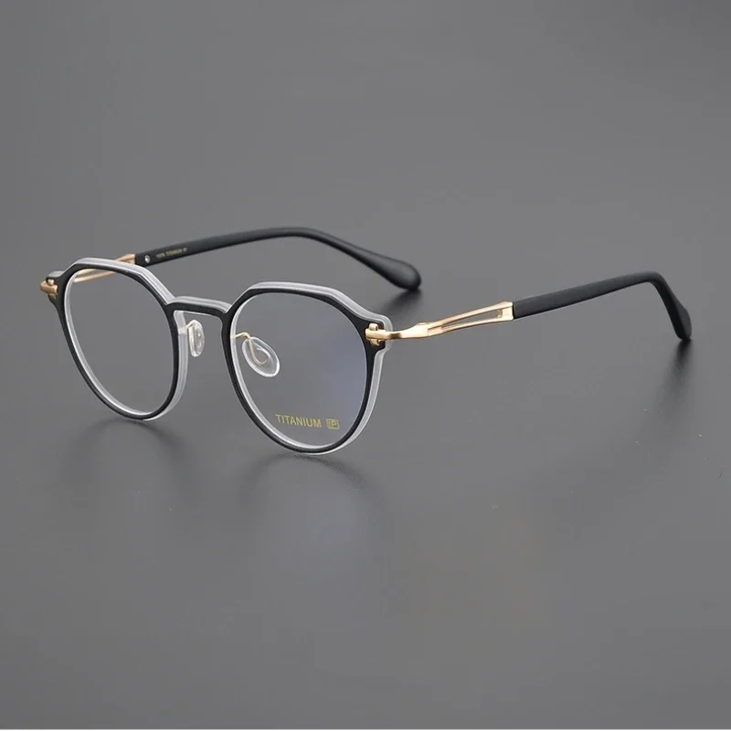 Japanese Retro Acetate Round Glasses Frame Men Prescription Eyeglasses Myopia Optical Frames Eyewear Women Designer BY88001
Japanese Retro Acetate Round Glasses Frame Men Prescription Eyeglasses Myopia Optical Frames Eyewear Women Designer BY88001