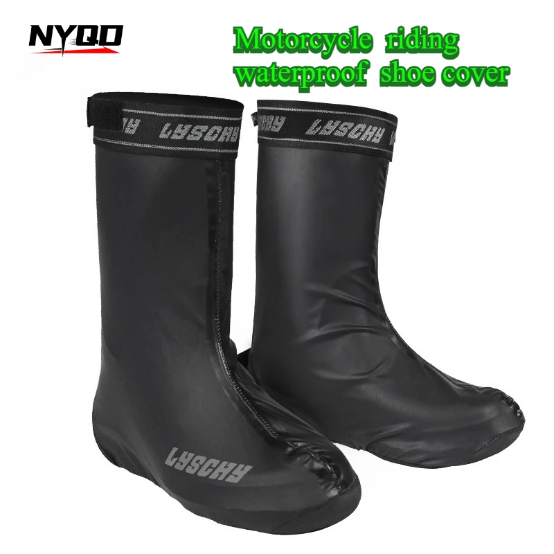 Motorcycle Riding Waterproof Shoe Cover Rainproof Non-slip Windproof Straight Adjustment Reflective Wear Resistant Elasticity 
Motorcycle Riding Waterproof Shoe Cover Rainproof Non-slip Windproof Straight Adjustment Reflective Wear Resistant Elasticity