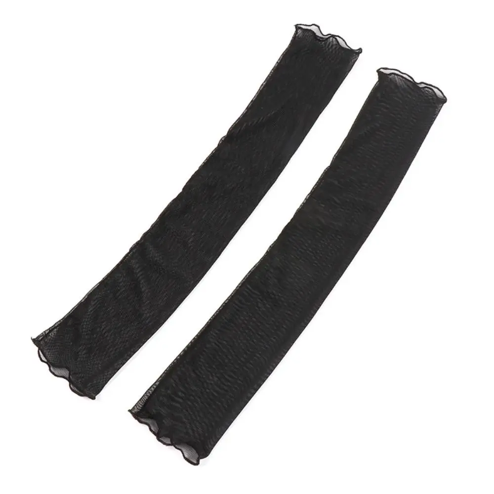 Fashion Fingerless Sun Protection Sleeves Thin Transparent Arm Sleeves Long-Sleeved Breathable Mesh Sleeves Cycling
Fashion Fingerless Sun Protection Sleeves Thin Transparent Arm Sleeves Long-Sleeved Breathable Mesh Sleeves Cycling
