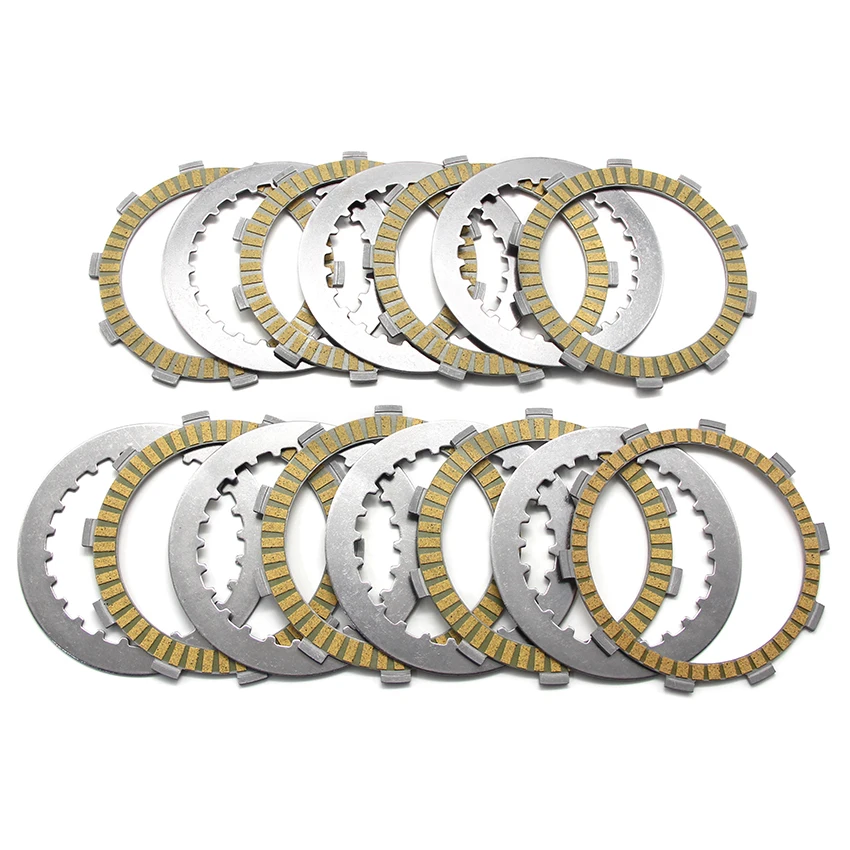 Clutch Friction Disc Plate Kit for Honda NC700X NC700S NC750X NC750S CTX700N CTX700 22321-MN8-000/22321-MJH-Y00 22202-MAE-000
Clutch Friction Disc Plate Kit for Honda NC700X NC700S NC750X NC750S CTX700N CTX700 22321-MN8-000/22321-MJH-Y00 22202-MAE-000