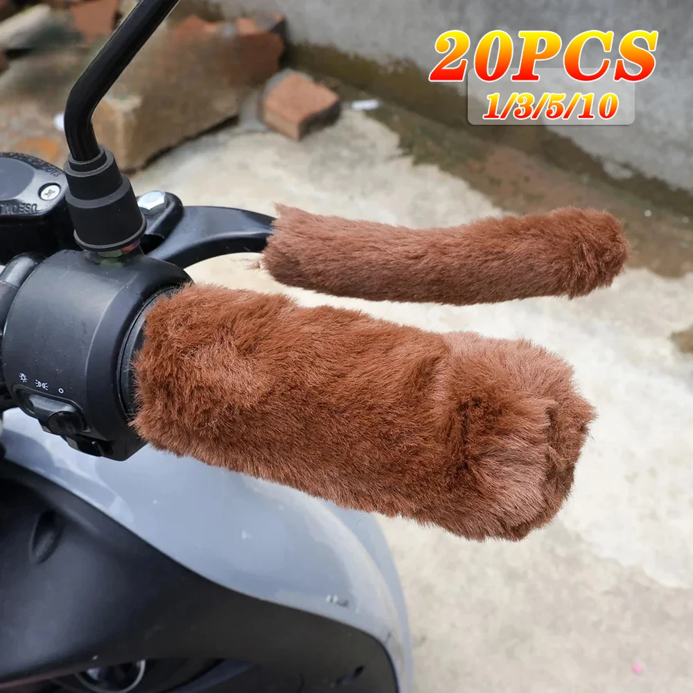 Motorbike Plush Handlebar Covers Winter Warm Imitation Plush Electric Car Motorbike Handlebar Cover Anti-slip Handlebar Sleeve
Motorbike Plush Handlebar Covers Winter Warm Imitation Plush Electric Car Motorbike Handlebar Cover Anti-slip Handlebar Sleeve