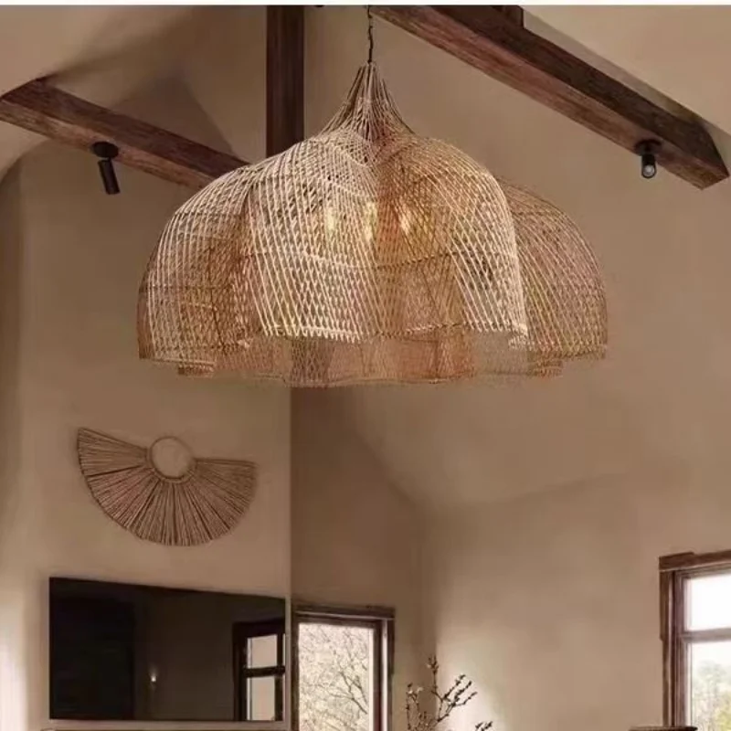Modern Tea Room Homestay Hotel Lobby Restaurant Vine Weaving Living Room Japanese Handicraft Southeast Asian Restaurant Lights
Modern Tea Room Homestay Hotel Lobby Restaurant Vine Weaving Living Room Japanese Handicraft Southeast Asian Restaurant Lights