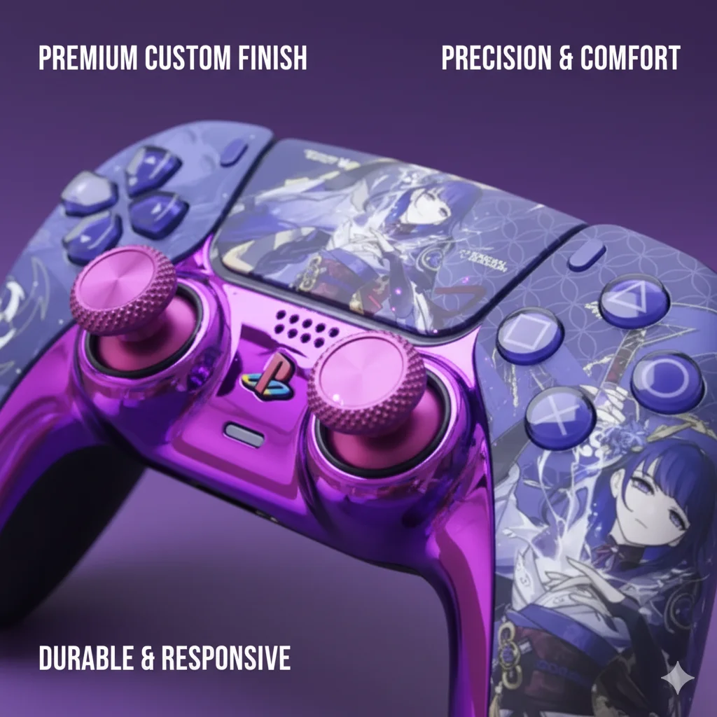 PS5 Controller Custom Replacement Shell DIY Design For DualSense With Fantasy Character Art For Gaming Accessories
PS5 Controller Custom Replacement Shell DIY Design For DualSense With Fantasy Character Art For Gaming Accessories
