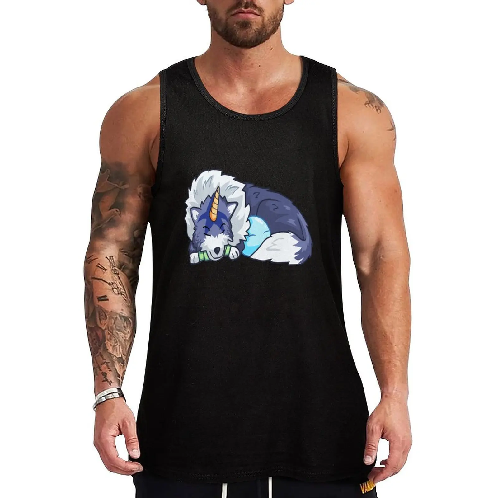 That Time I Got Reincarnated as a Slime - Ranga and Rimuru Sleeping Tank Top Men's clothing gym clothes for man
That Time I Got Reincarnated as a Slime - Ranga and Rimuru Sleeping Tank Top Men's clothing gym clothes for man