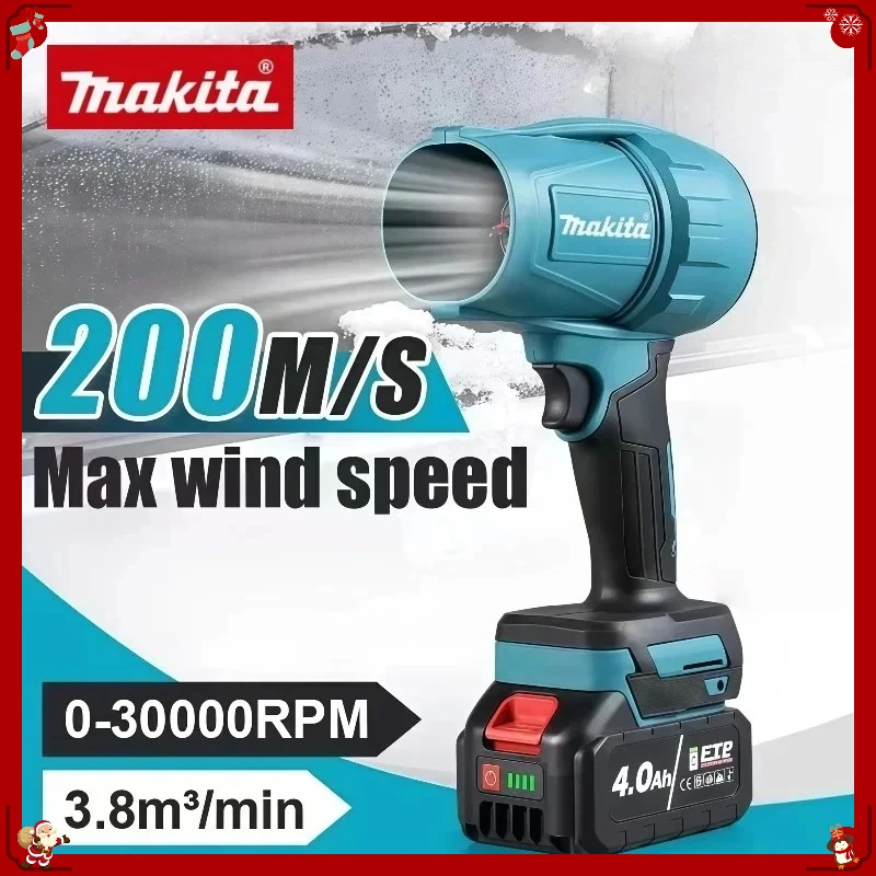 Makita 30000RPM Violent Blower Turbo Jet Fan Electric Air Duster Wind Speed Turbo Rechargeable with Light Car Cleanin Tool
Makita 30000RPM Violent Blower Turbo Jet Fan Electric Air Duster Wind Speed Turbo Rechargeable with Light Car Cleanin Tool