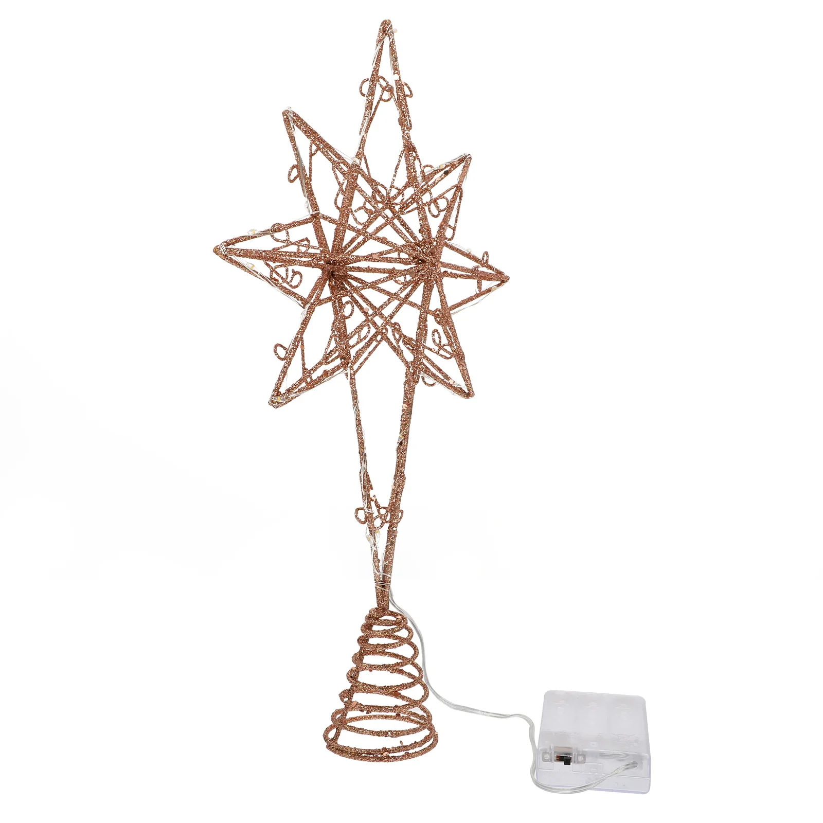1Pcs Creative Christmas Treetop Decor - Shining Star Lamp Ornament for Xmas Tree Decoration and Holiday Ambiance
1Pcs Creative Christmas Treetop Decor - Shining Star Lamp Ornament for Xmas Tree Decoration and Holiday Ambiance