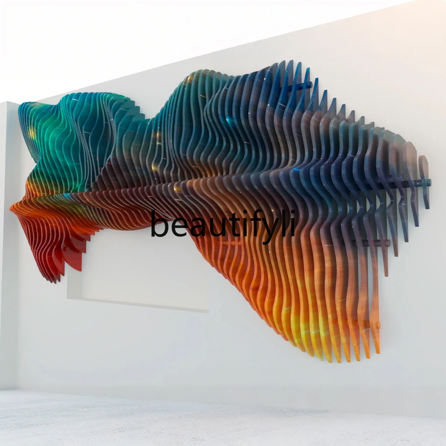 Acrylic Decorative Painting Irregular Hanging Painting Unique Wall Art Installation High-End Three-Dimensional Wall Decoration
Acrylic Decorative Painting Irregular Hanging Painting Unique Wall Art Installation High-End Three-Dimensional Wall Decoration