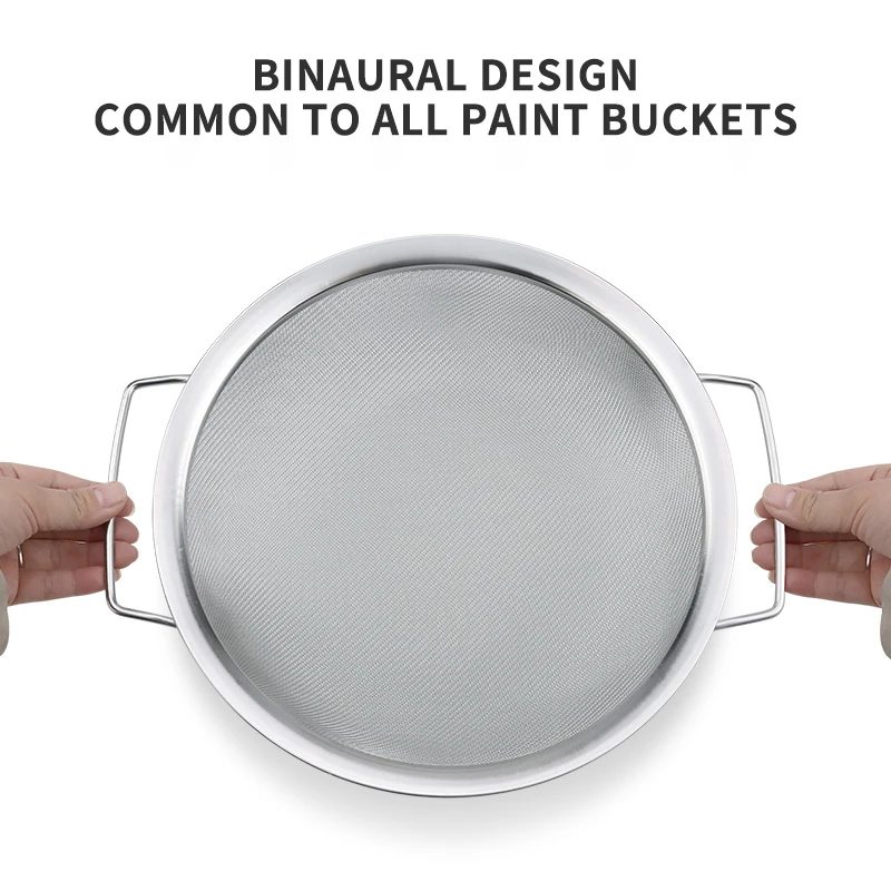 Stainless Steel Fine Mesh For Filtering Impurities And Protecting The Spray Gun Paint Filter Bucket Strainer
Stainless Steel Fine Mesh For Filtering Impurities And Protecting The Spray Gun Paint Filter Bucket Strainer