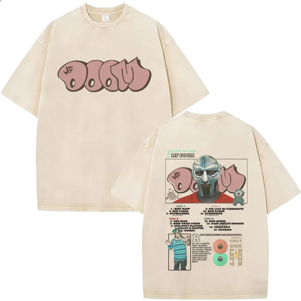 Washed Vintage Rapper Mf Doom Madvillainy The Ultimate Villain T-shirt Men Casual 100% Cotton T Shirt Hip Hop Oversized T-shirts
Washed Vintage Rapper Mf Doom Madvillainy The Ultimate Villain T-shirt Men Casual 100% Cotton T Shirt Hip Hop Oversized T-shirts