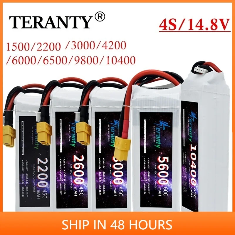 14.8V RC LiPo Battery 4S 1500mAh 2200mAh 3000mAh 4200mAh 6000mAh 6500mAh 9800mAh 10400mAh For Car RC Drone Racing Spare Parts
14.8V RC LiPo Battery 4S 1500mAh 2200mAh 3000mAh 4200mAh 6000mAh 6500mAh 9800mAh 10400mAh For Car RC Drone Racing Spare Parts