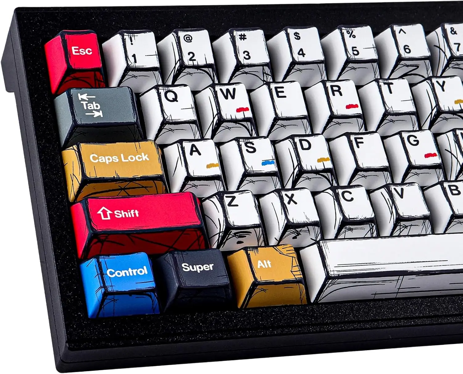 131 Keys Cherry Profile Dye-Sub Custom Keycap Color Minimalist Style Key Caps for 60% 65% 75% 100% MX Mechanical Keyboard
131 Keys Cherry Profile Dye-Sub Custom Keycap Color Minimalist Style Key Caps for 60% 65% 75% 100% MX Mechanical Keyboard
