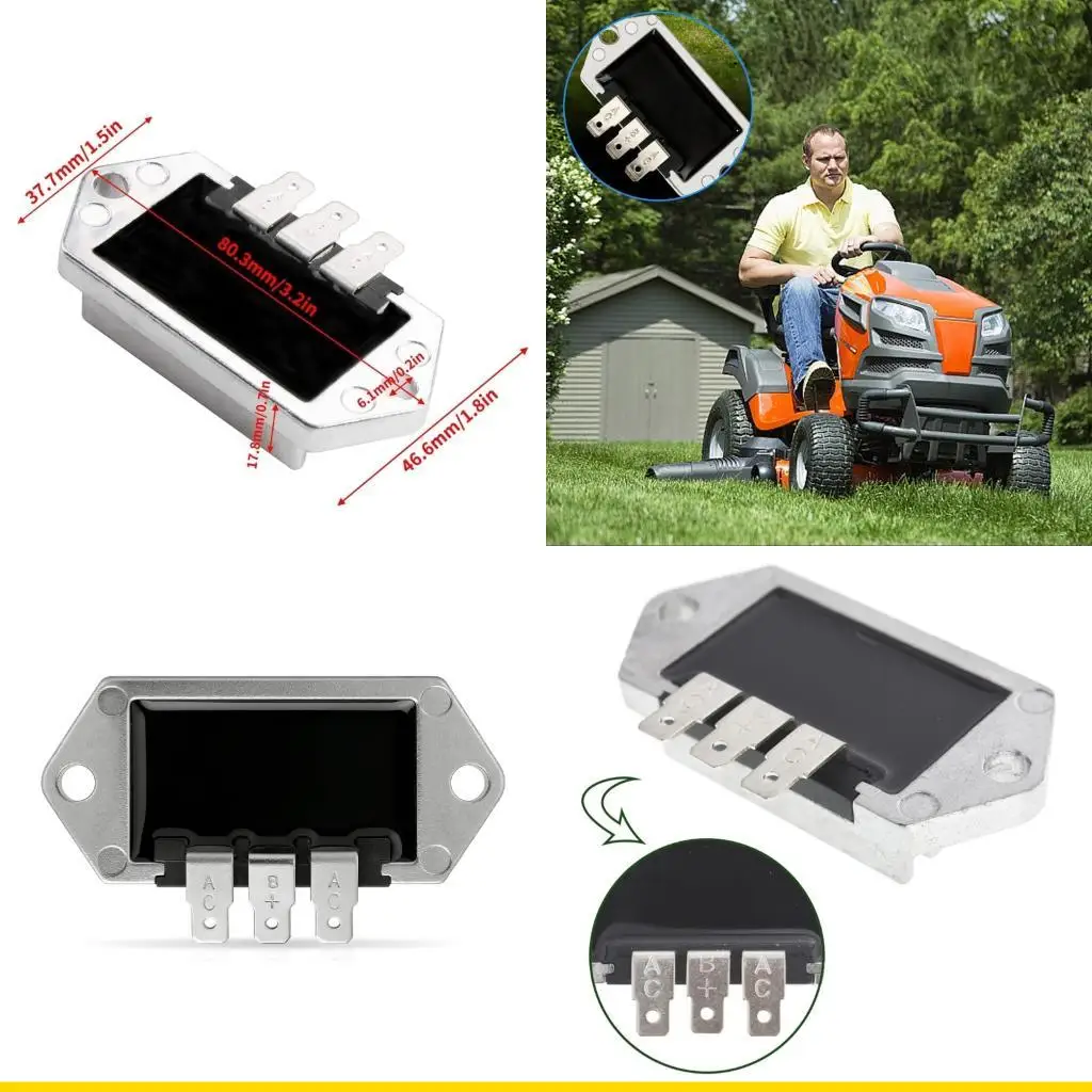 SZCH Efficient Regulator Rectifier for 8-25HP Engine 15A Metal Device
SZCH Efficient Regulator Rectifier for 8-25HP Engine 15A Metal Device