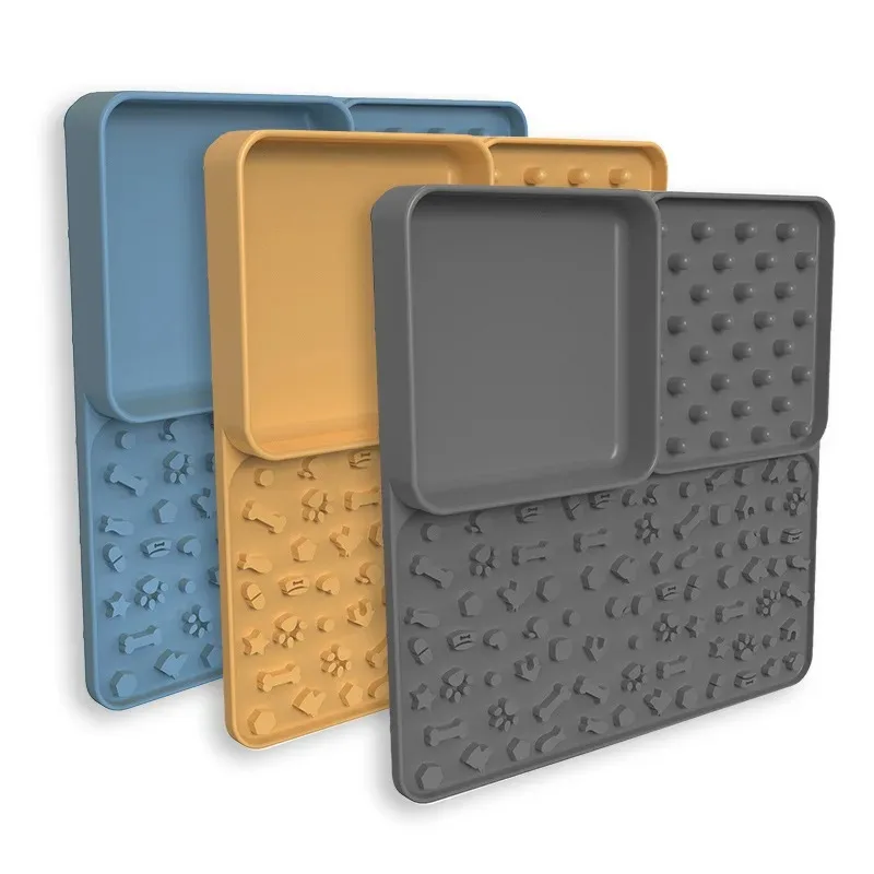 Manufacturer Wholesale Square Relief Dog Anxiety Dog Licking Pad Slow Food Silicone Licking Pad Suction Cup Dog
Manufacturer Wholesale Square Relief Dog Anxiety Dog Licking Pad Slow Food Silicone Licking Pad Suction Cup Dog
