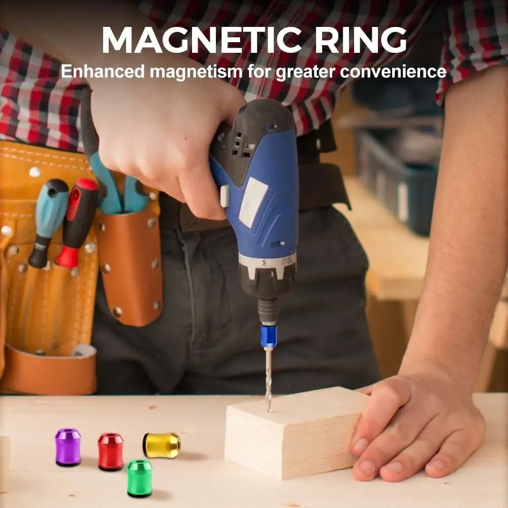 Высокая твердость, головка отвертки, магнитное кольцо, металлический съемный магнитный держатель винта, универсальный намагничивающий винт, бытовой инструмент
Высокая твердость, головка отвертки, магнитное кольцо, металлический съемный магнитный держатель винта, универсальный намагничивающий винт, бытовой инструмент