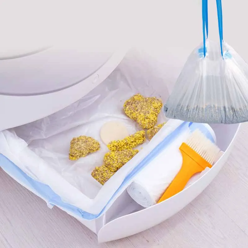 Smart Litter Box Garbage Bags Automatic Cleaning Toilet Accessory Pet Feces Cleaning Supplies Portable Litter Boxes Garbage Bag
Smart Litter Box Garbage Bags Automatic Cleaning Toilet Accessory Pet Feces Cleaning Supplies Portable Litter Boxes Garbage Bag