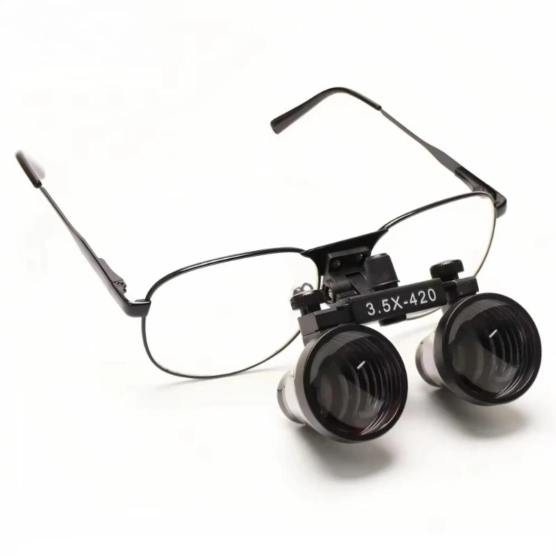 Dental magnifying glass ergonomic frame, optical lens
Dental magnifying glass ergonomic frame, optical lens