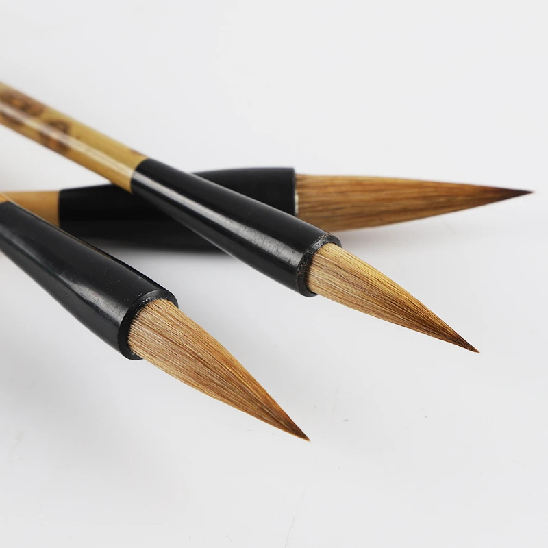 Weasel Hair Brushes Chinese Painting Brushes Set Chinese Calligraphy Medium Regular Script Writing Brush Freehand Painting Brush
Weasel Hair Brushes Chinese Painting Brushes Set Chinese Calligraphy Medium Regular Script Writing Brush Freehand Painting Brush