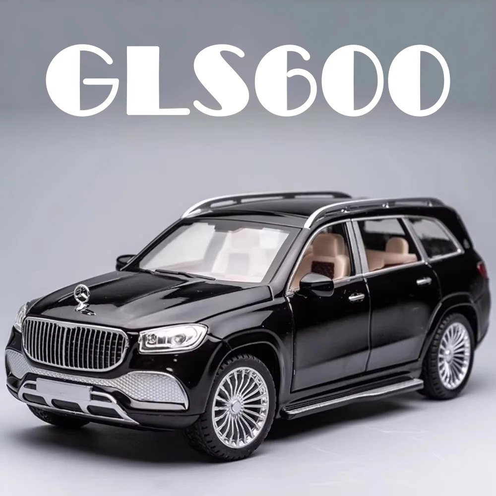 1:24 GLS600 Игрушечная модель автомобиля из сплава, литые под давлением двери, открытый звук, свет, амортизация, переднее колесо, рулевое управление, коллекция подарков для детей
1:24 GLS600 Игрушечная модель автомобиля из сплава, литые под давлением двери, открытый звук, свет, амортизация, переднее колесо, рулевое управление, коллекция подарков для детей