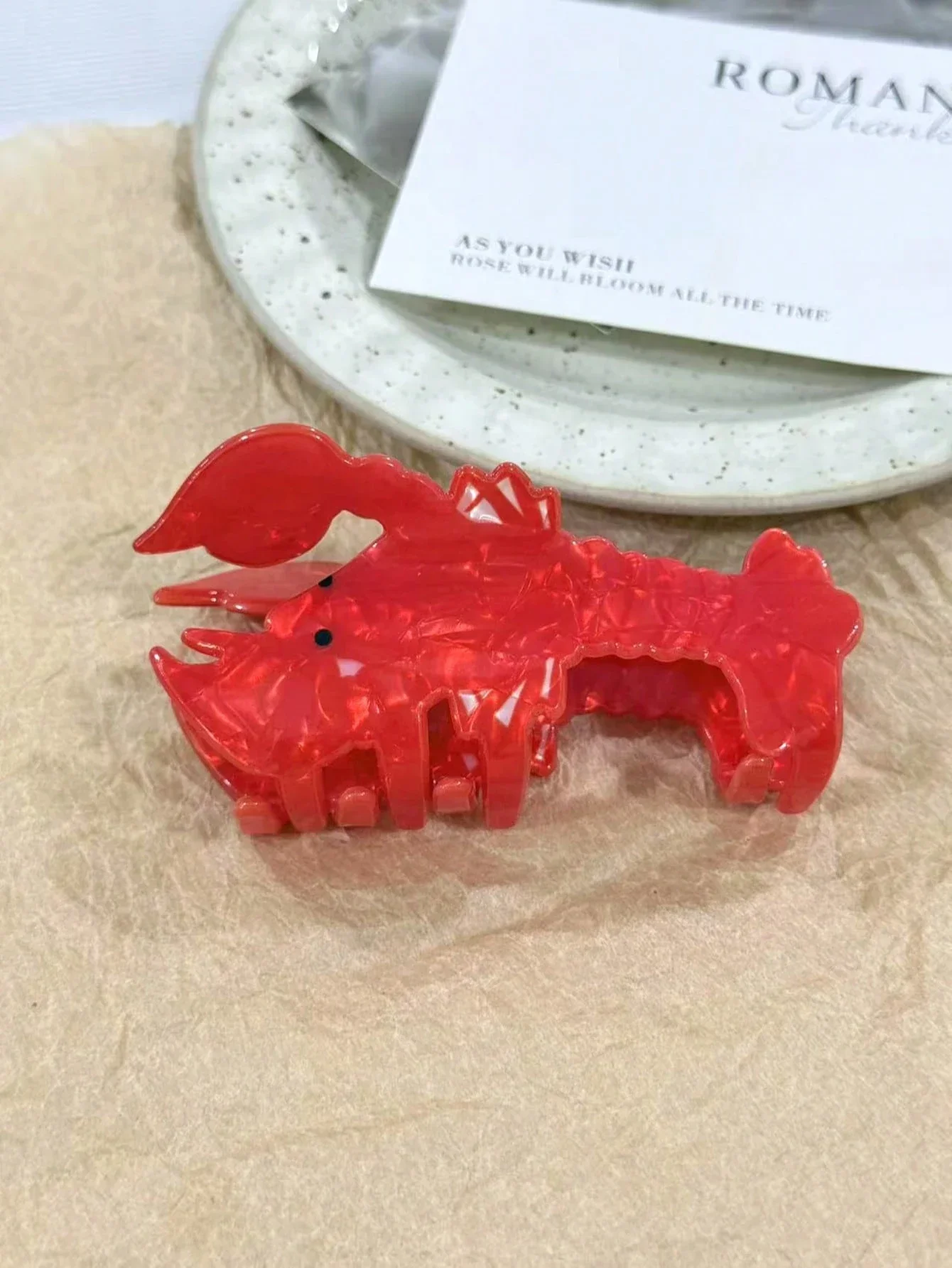 Cute Ocean Creature Hair Claw Clip Lobster Shrimp Octopus Seashell Jellyfish For Women Summer Beach Vacation Accessory
Cute Ocean Creature Hair Claw Clip Lobster Shrimp Octopus Seashell Jellyfish For Women Summer Beach Vacation Accessory