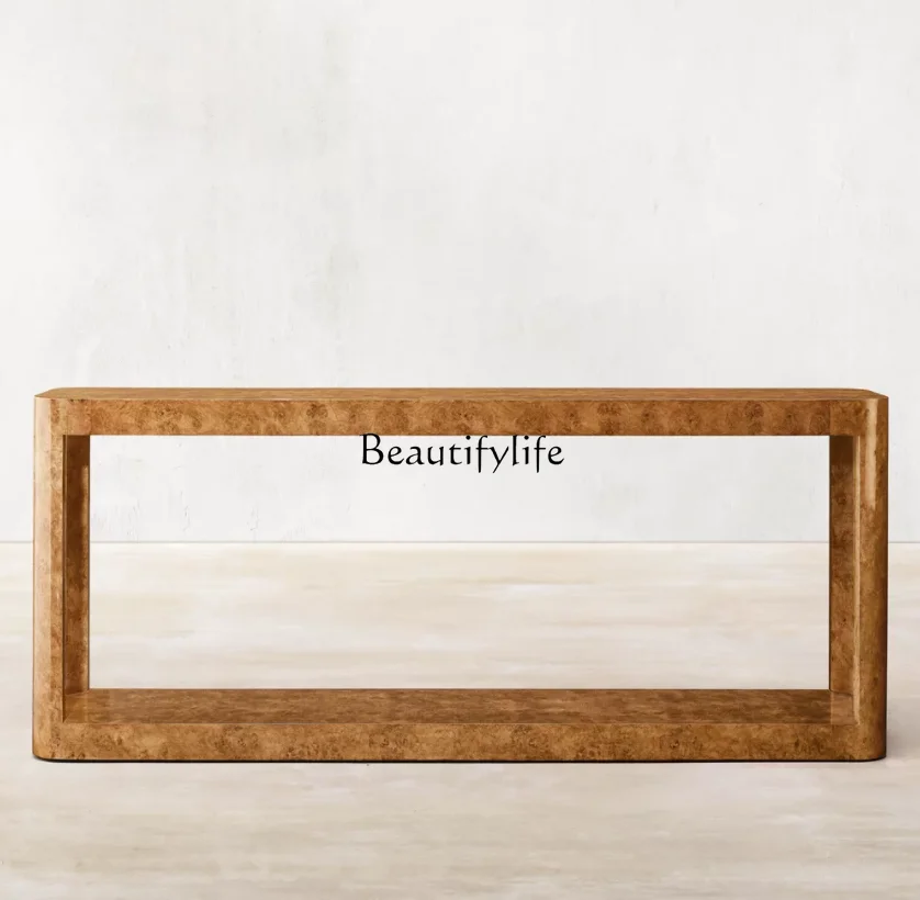 American rural tree tumor bark entrance table living room solid wood sofa back few
American rural tree tumor bark entrance table living room solid wood sofa back few