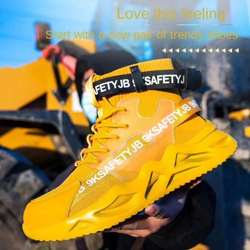DurableHigh Top Breathable Steel Toe Cap Anti Impact Anti Puncture Lightweight And Comfortable Construction Site Shoes One For S
DurableHigh Top Breathable Steel Toe Cap Anti Impact Anti Puncture Lightweight And Comfortable Construction Site Shoes One For S