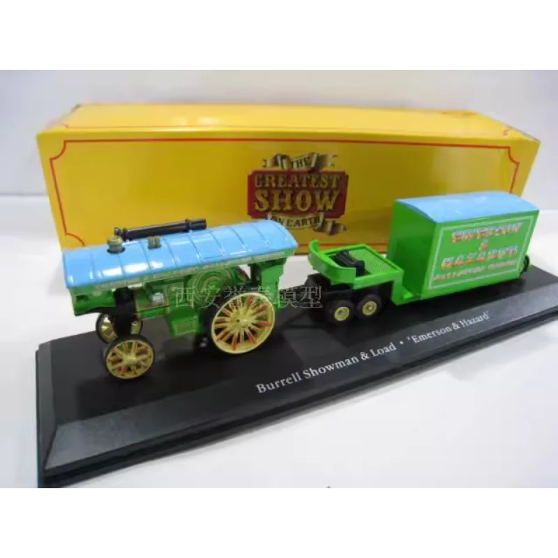 Diecast ATLAS 1/76 Scale BURRELL SHOWMAN & LOAD EMERSON &HAZARD Trailer Alloy Car Model Collectible Toy Gift Souvenir Display
Diecast ATLAS 1/76 Scale BURRELL SHOWMAN & LOAD EMERSON &HAZARD Trailer Alloy Car Model Collectible Toy Gift Souvenir Display