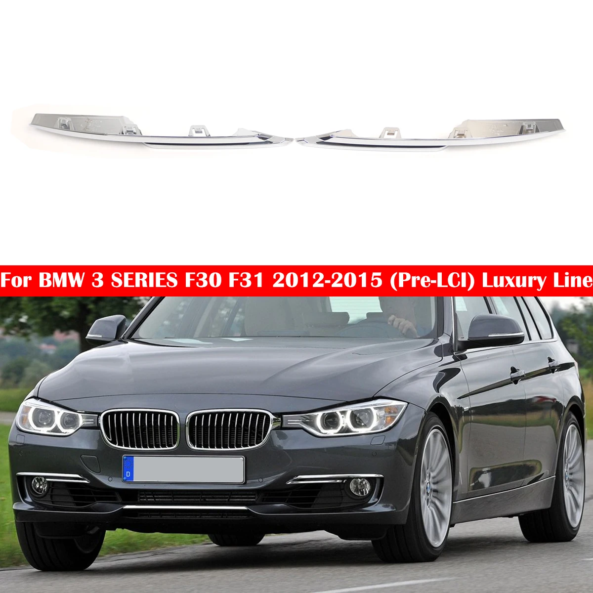 51117279697 51117279698 Для BMW 3 серии F30 Luxury Line 2012-2015 Левая/Правая передняя противотуманная фара, хромированная накладка/молдинг
51117279697 51117279698 Для BMW 3 серии F30 Luxury Line 2012-2015 Левая/Правая передняя противотуманная фара, хромированная накладка/молдинг