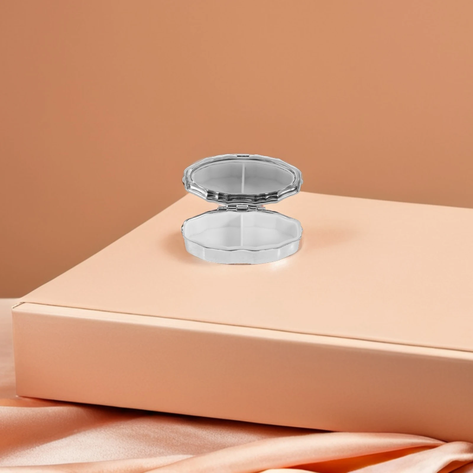 2Pcs Stylish Metal Medication Box Dual Compartment Organizer Compact Travel Pill Case Secure Capsules Storage Reusable Holder
2Pcs Stylish Metal Medication Box Dual Compartment Organizer Compact Travel Pill Case Secure Capsules Storage Reusable Holder