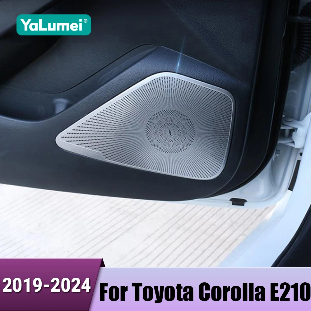 For Toyota Corolla E210 2019 2020 2021 2022 2023 2024 Stainless Car Front Rear Door Speaker Cover Decorative Tweeter Stickers
For Toyota Corolla E210 2019 2020 2021 2022 2023 2024 Stainless Car Front Rear Door Speaker Cover Decorative Tweeter Stickers