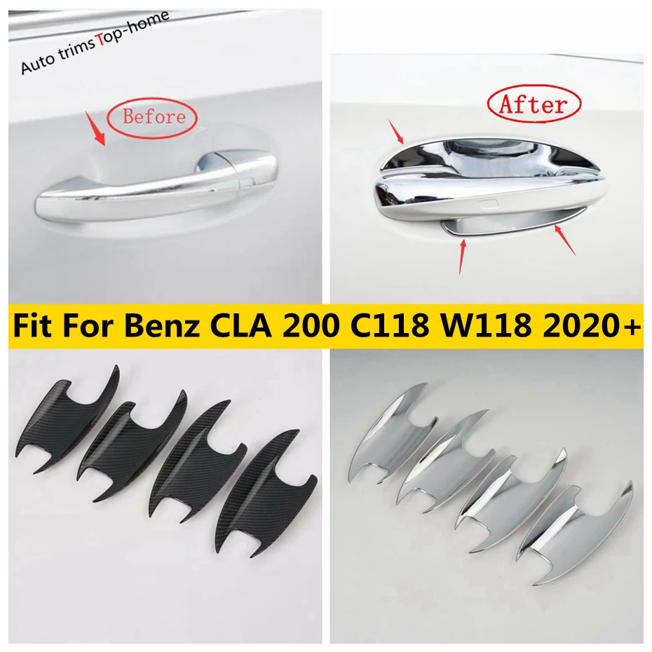 Outside Door Pull Handle Clasing Bowl Decor Frame Cover Trim Fit For Mercedes-Benz CLA 200 C118 W118 2020 - 2022 Car Accessories
Outside Door Pull Handle Clasing Bowl Decor Frame Cover Trim Fit For Mercedes-Benz CLA 200 C118 W118 2020 - 2022 Car Accessories