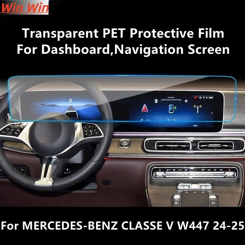 For MERCEDES-BENZ CLASSE V W447 24-25 Dashboard,Navigation Transparent PET Protective Film Anti-scratch Repair Accessories Refit
For MERCEDES-BENZ CLASSE V W447 24-25 Dashboard,Navigation Transparent PET Protective Film Anti-scratch Repair Accessories Refit